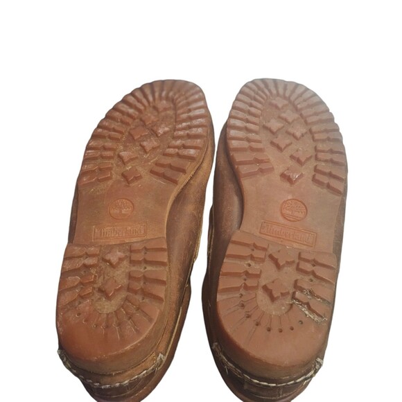 Timberland Brown Leather Heavy Duty Lug Sole Outdoor Casual Loafer Shoes Mens 15 main image 8